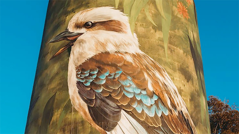 Water Tower Mural